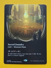 Sacred Foundry (Borderless) Edge of Eternities Foil