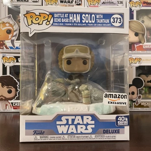 Funko Pop! Deluxe Han Solo with Tauntaun #373 Amazon Exclusive Star Wars