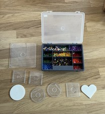 Hama / Perler fuse bead kit And Peg Boards