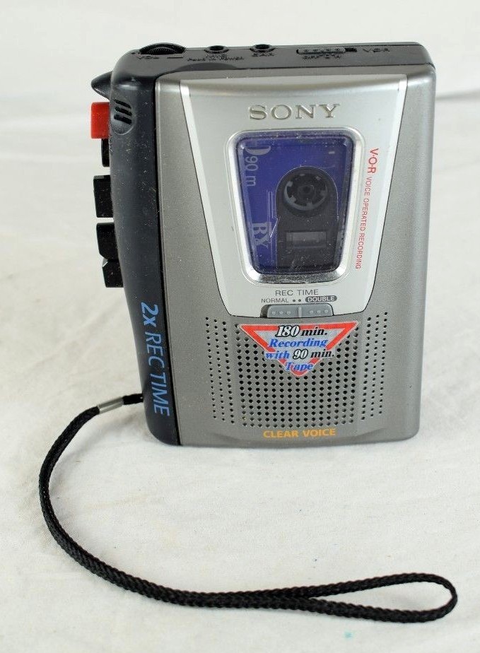 Sony VOR Voice Operated Cassette Tape Walkman Sony TCM-20DV