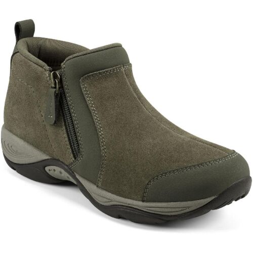 EASY SPIRIT Women's Evony Cold Weather Round Toe Casual Booties Green 6.5 W B4HP