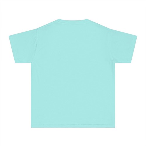 Back to school Youth Midweight Tee Chill and Live Happy quote, kawaii cow cute - Picture 21 of 52