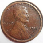 1916 D Lincoln Cent, VF (16DSE1)