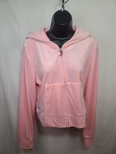 Juicy Couture - Women's - Velour - Pink - Hoodie/Pants Suit - Sz L - NWT