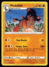 Pokemon - SWSH - Vivid Voltage Mudscale 097/185 Rare - NM