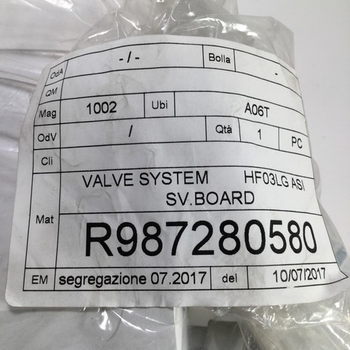 Rexroth R987280580 Valve System HF03LG ASI SV.BOARD R480241631 New NFP - Picture 2 of 12