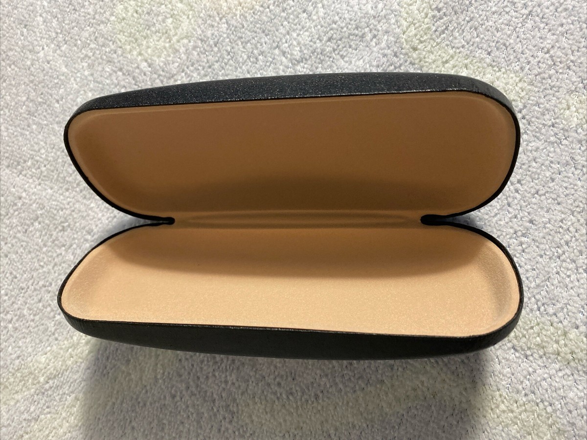 Clam Shell Hard Eyeglasses Glasses Case Black Color / Brand  display picture 2