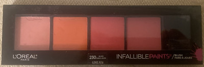 L'Oreal Infallible Paints Blush #230 SEALED Pinks Coral Pressed Powder