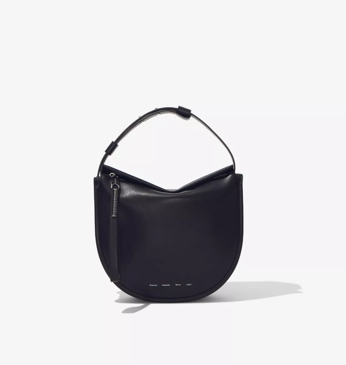 Proenza Schouler White Label Baxter Zip Leather Hobo Bag