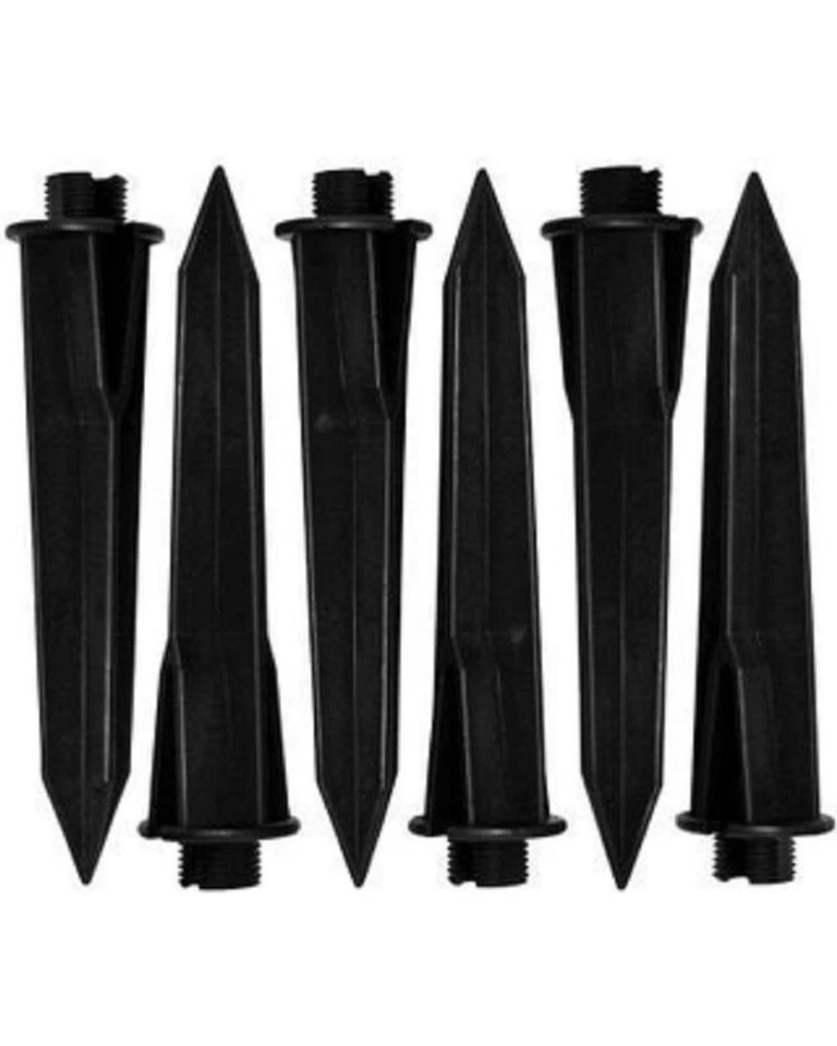 Malibu 6 Piece Walk/Flood Replacement Plastic Ground Stakes for Landscape Lights