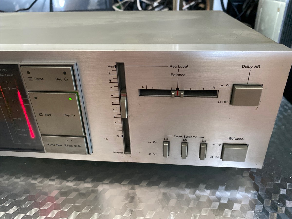 【希少】Nakamichi BX-1 カセットデッキ NAKAMICHI BX-1 Cassette Deck in Silver 2 Head Made in Japan