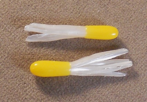 Crappie, Panfish Tube Angelköder 1er Pack 15 Weichkunststoff 1 1/2 in Mini Tubes