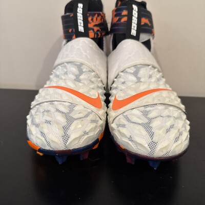 Size 14 Nike Force Savage Elite 2 Orange Camo Football  display picture 3