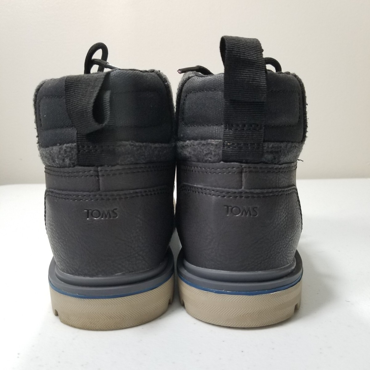 TOMS Mens Grey Hawthorne Boots WAFOIRLE_D1.jpg main image 2
