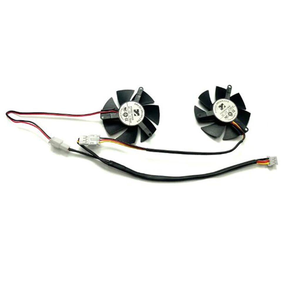 Graphics Card Cooling Fan Cooler Fan FS1250-S2053A for Gigabyte GTX1650 4GB Part - Image 3 of 4