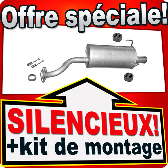 Silencieux arriere Honda CR-V 2.0 solution contre la rouille d echappement