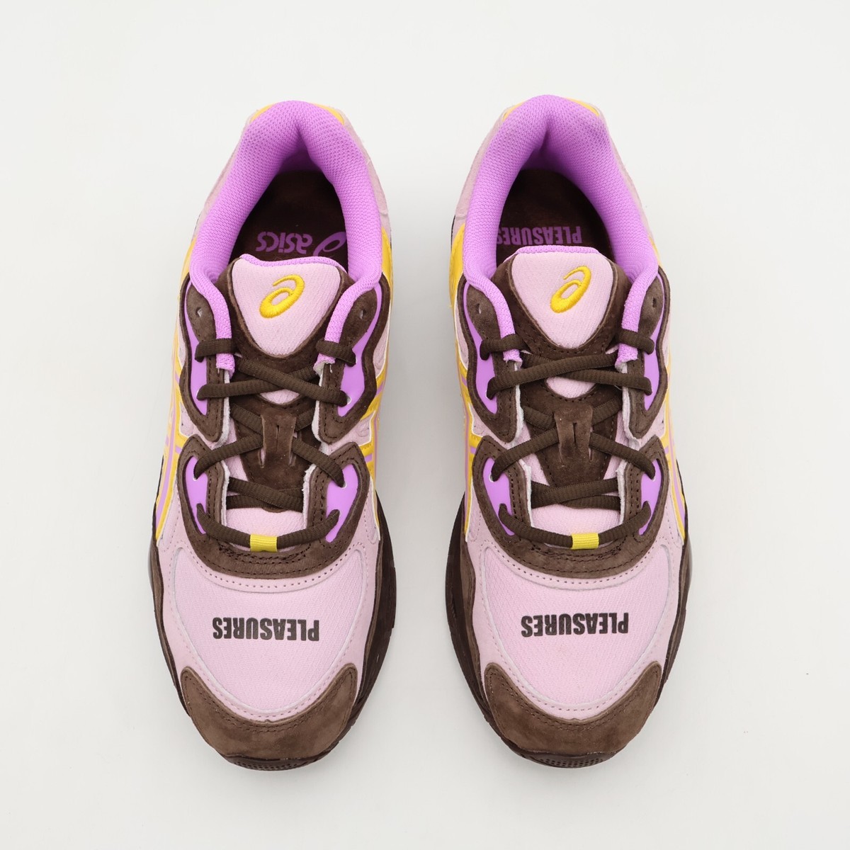 1203A622-700 PLEASURES Asics Gel-NYC Pink Brown Yellow (Men's) | eBay