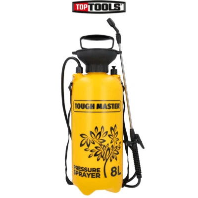 TOUGH MASTER 8 Litre Garden Pressure Sprayer Bottle Weed Killer 8000ml