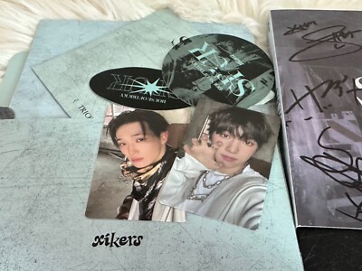 Xikers - ALL MEMBER Signed PROMO ALBUM | eBay