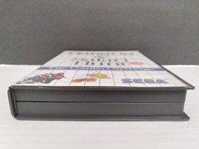 Sega Master System Hang On & Safari Hunt Complete Authentic Game Cleaned Working