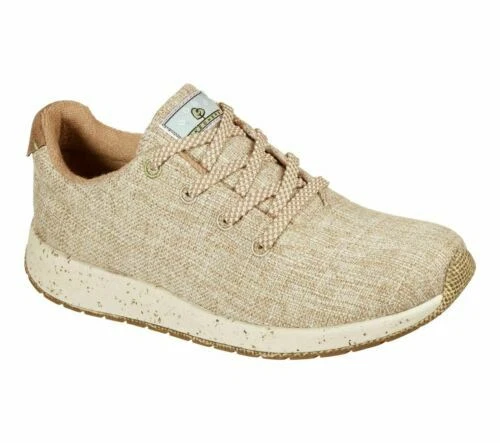 Zapatillas deportivas de mujer beige SKECHERS