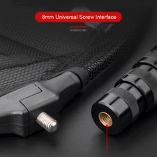 Carbon Fiber Telescoping Fishing Landing Net Rod Fish Handle Collapsible Pole