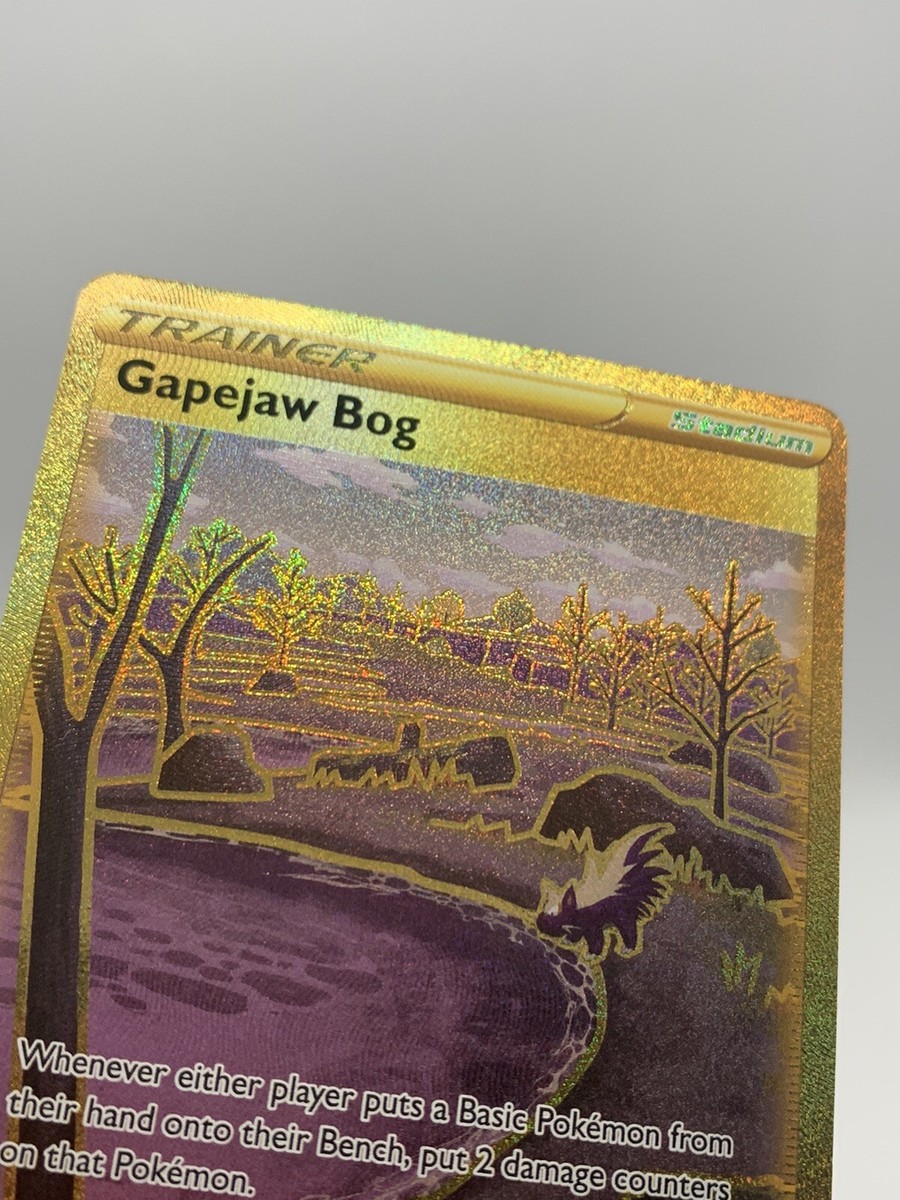 Pokmon TCG Gapejaw Bog Silver Tempest 213/195 Holo Secret Rare | eBay Pokmon TCG Gapejaw Bog Silver Tempest 213/195 Holo Secret Rare | eBay