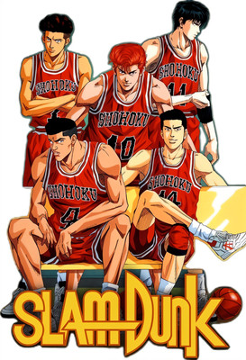 Slam Dunk Poster 1993 Original Basketball Anime