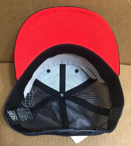 Troy Lee Designs Navy GASGAS Team Snapback Hat NAVY, OSFA ** - Picture 7 of 8