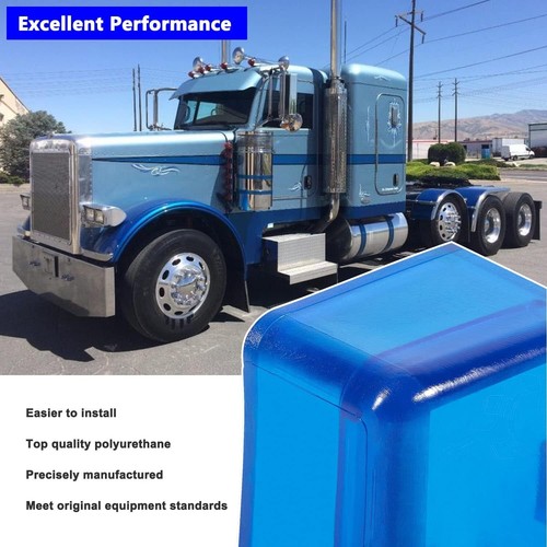 For Peterbilt 330, 357, 377, 379, 385 2pc Polyurethane Hood Bumpers Bushing - Picture 6 of 9