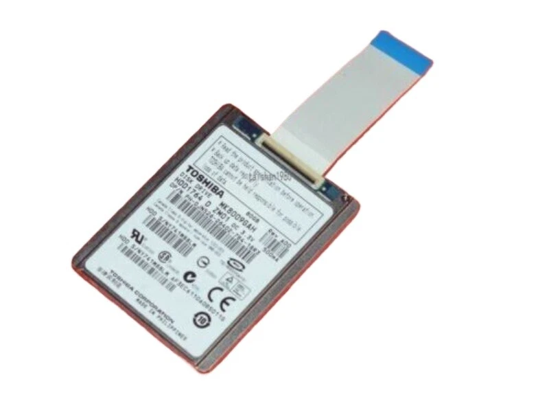 TOSHIBA 80 GB HDD 1.8" 8MB 4200RPM MK8009GAH CE ZIP Hard Disk Drive - Image 2 of 4