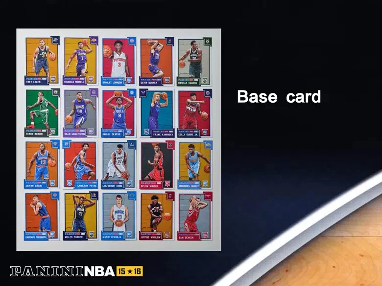 2015-16 PANINI NBA Hoops International Sealed PACK Porzingis Booker Towns RC - Image 4 of 4