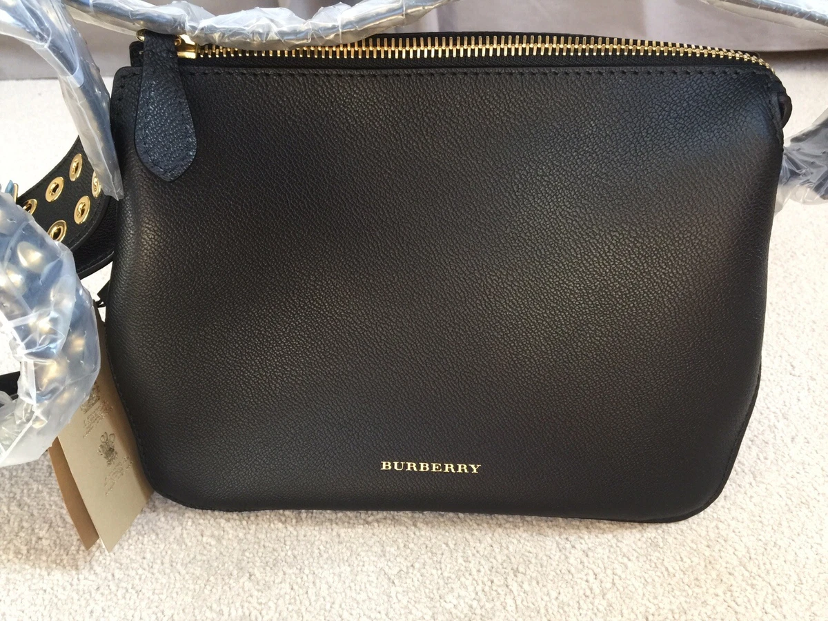 Burberry black crossbody bag sale