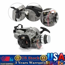 49cc 2 Stroke Engine Motor Pull Start For Pocket Bike Mini Dirt Bike ATV Scooter
