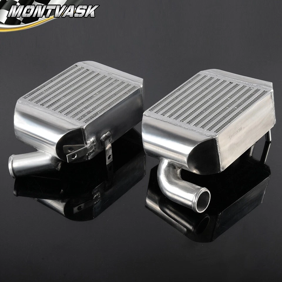 Intercooler turbo delantero biturbo apto para Audi S4 B5 S4 RS4 Allroad A6 C5 2.7T Foto 3 de 4