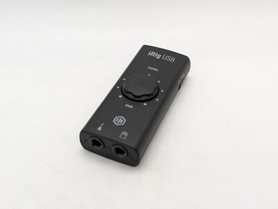 IK Multimedia iRig USB Audio Interface USB-C für Gitarrenverstärker PC hochauflösend