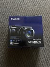 New Canon Black Powershot Sx740 Hs Compact Digital Camera - Comes With Receipt
