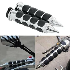 Universal 1" Motorcycle Handlebar Handle Bar End Hand Grips For Harley Davidson