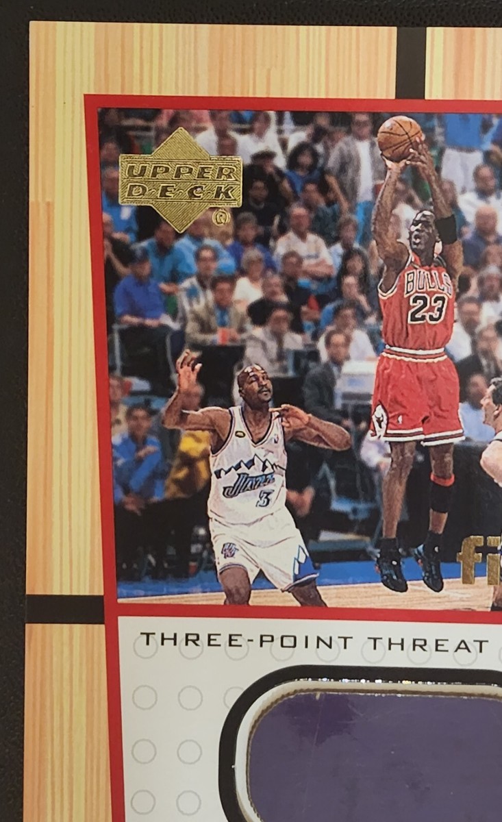その他 Upper Deck Michael Jordan mj material Michael Jordan Upper Deck MJ Materials Suit Card 2000 | eBay