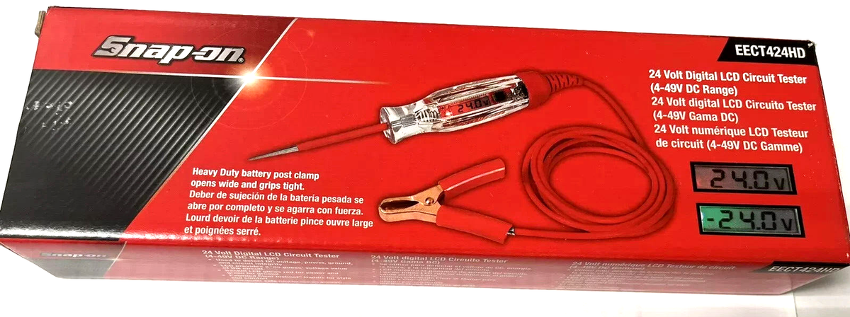 Snap-on ECT1400 デジタルLCD回路テスター Snap-on Industrial
