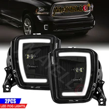 For 2013 2014 2015-2018 Dodge RAM 1500 Bumper LED Fog Lights 2019-2024 Classic