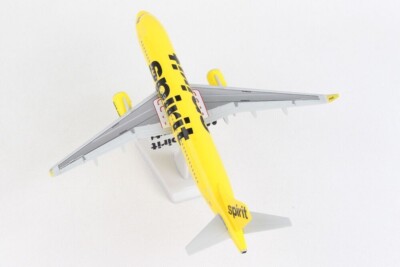 Spirit Airlines Airbus A320 1/200 scale desk model NEW Hogan | eBay