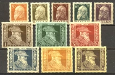 BAVARIA #82-91 Mint NH - 1911 Luitpold Set