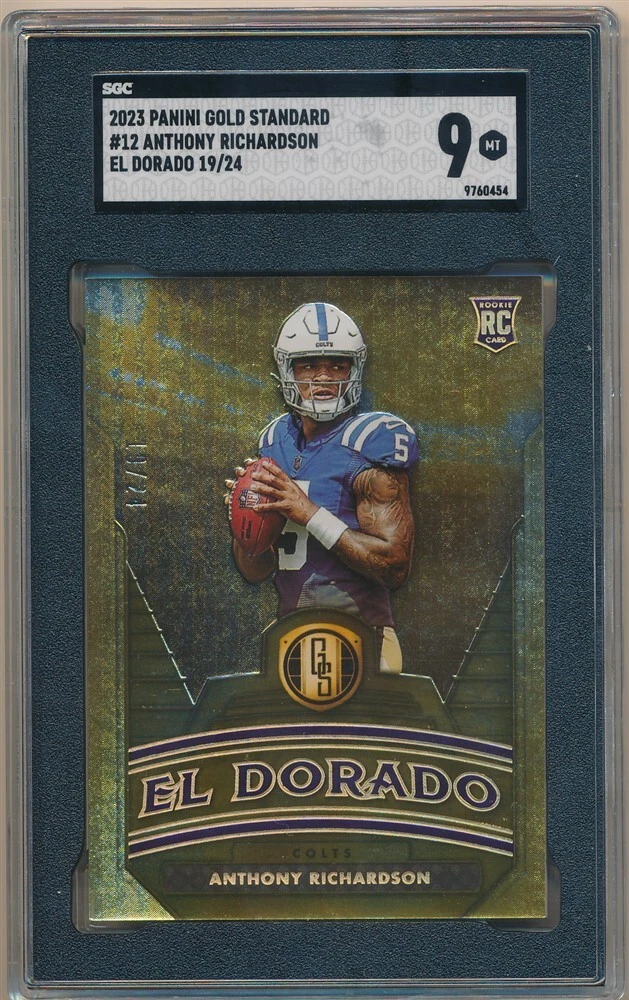Anthony Richardson Panini Gold Standard El Dorado #12 Base