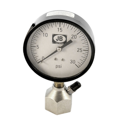 JB INDUSTRIES GTBG-16 Test Gauge 1'' 30 PSI Connection NPT