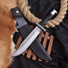 Scream Ghostface Knife Replica 13" Handmade Bowie Stainless Steel Bull Horn