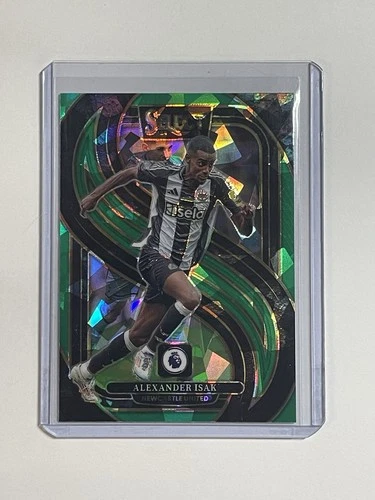 2024-25 Panini Select Premier League - Mezzanine Alexander Isak #186 Green Ice