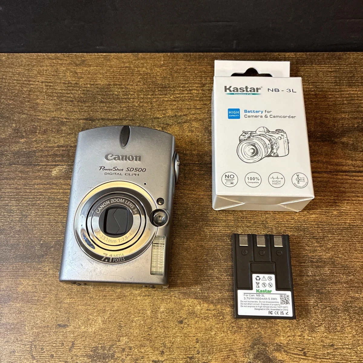 Canon PowerShot SD500 Digital Cameras for sale | eBay