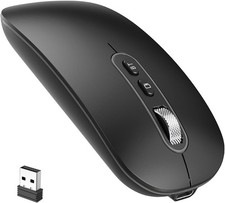 Bluetooth Maus 5.1 2.4G Dual Aufladbar Leise ...