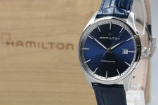 [Near MINT] Hamilton Jazzmaster H324510 Blue Dial Quartz 39mm Men Watch